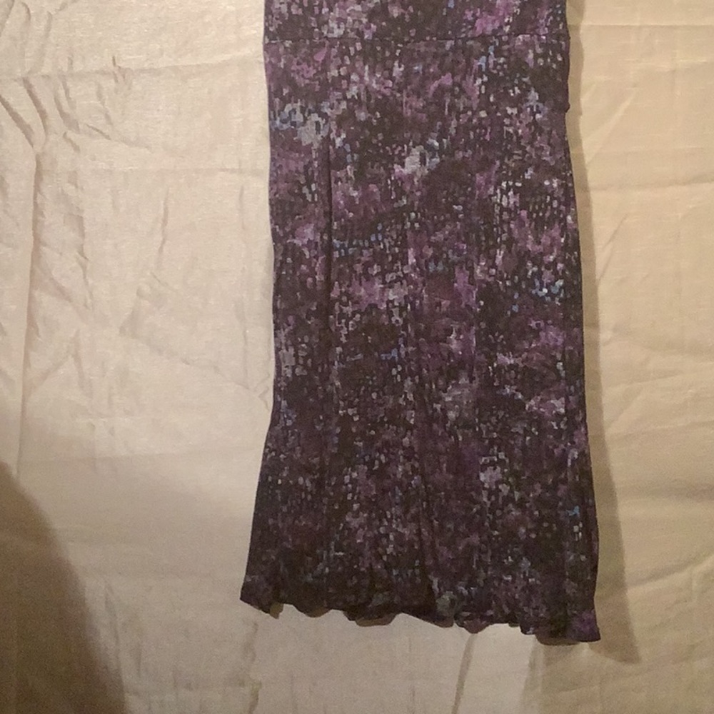 Perceptions Purple Sleeveless Sheath Midi Dress - Picture 5 of 5